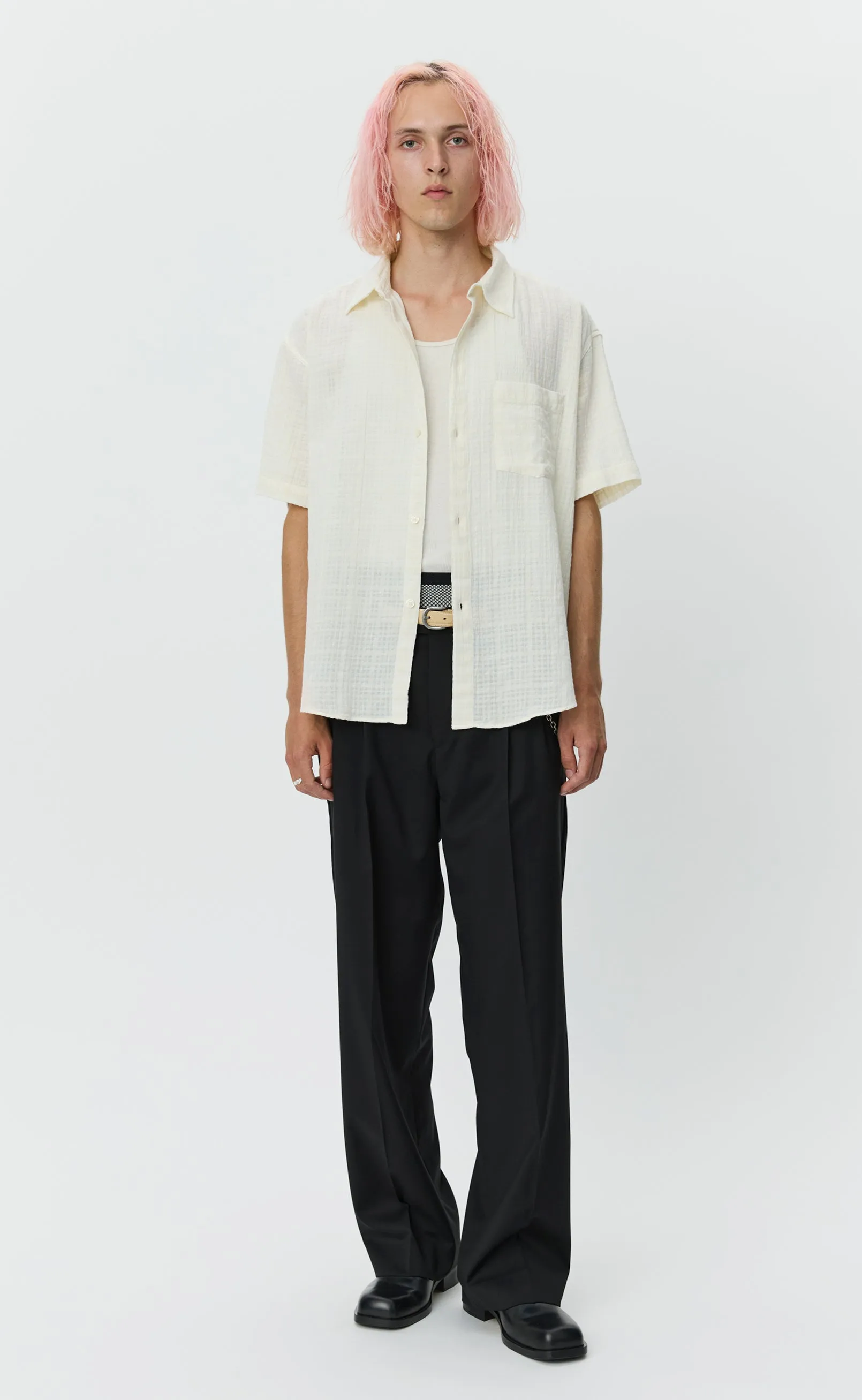 New Input Shirt - Off White sold by mfpen Mens