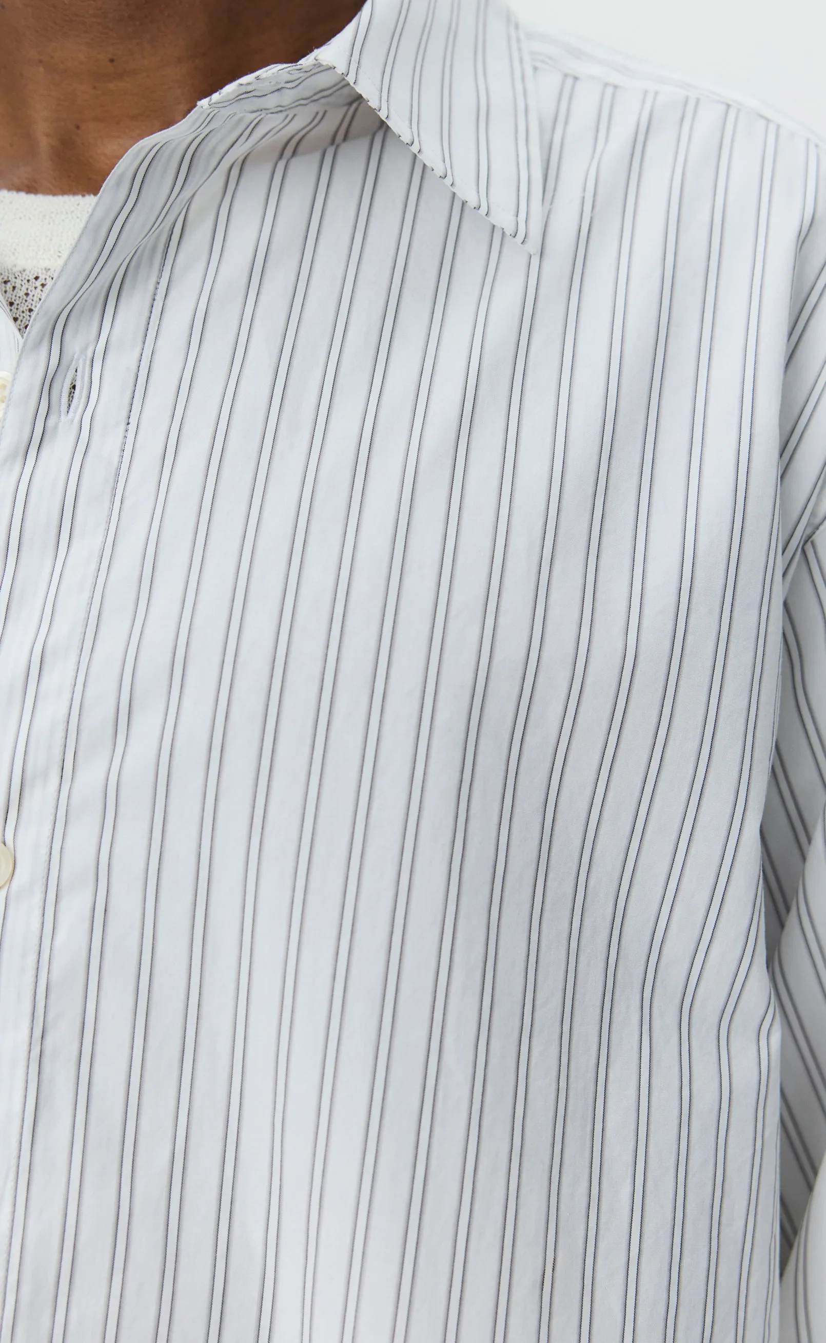 Generous Shirt - White Archive Stripe sold by mfpen product image thumbnail 5