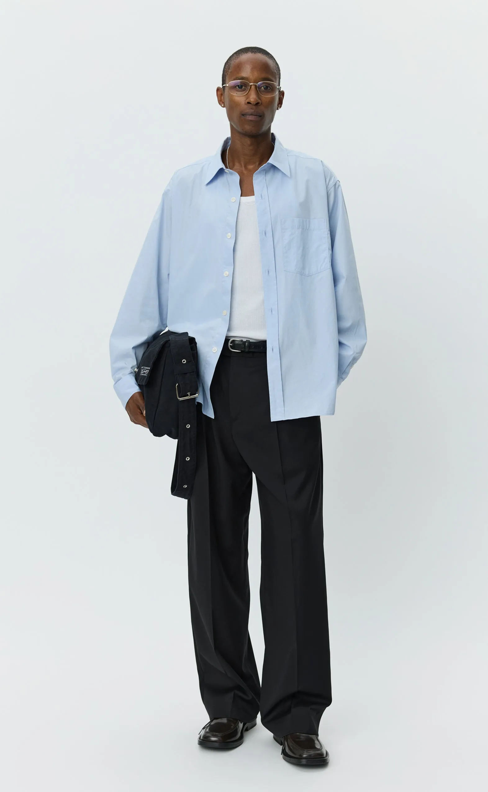 Convenient Shirt - Pale Blue sold by mfpen