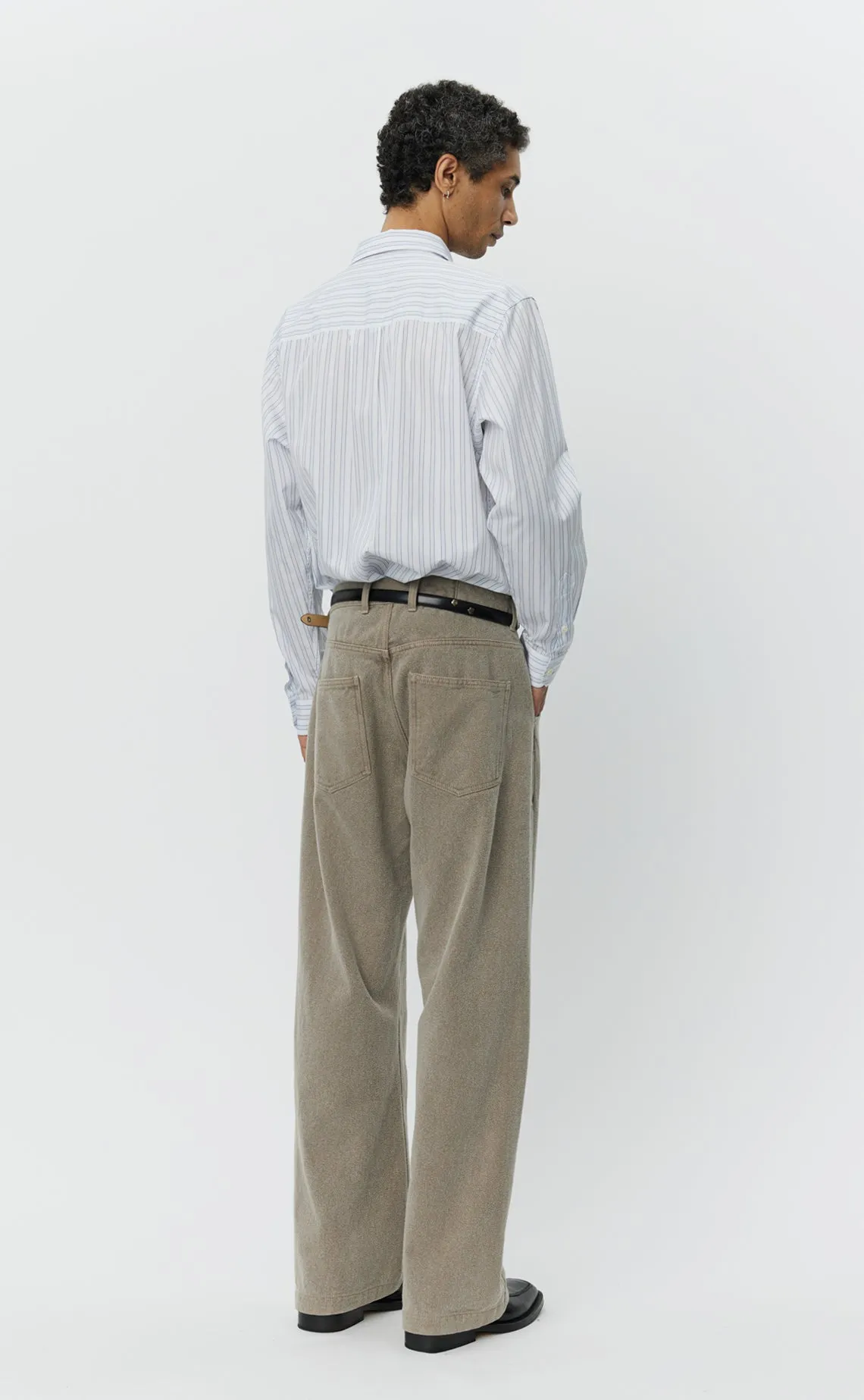 Straight Cut Jeans - Brushed Mudstone sold by mfpen product image thumbnail 4