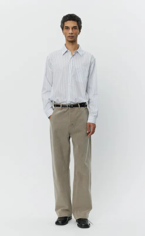 Straight Cut Jeans  - Brushed Mudstone sold by mfpen Mens