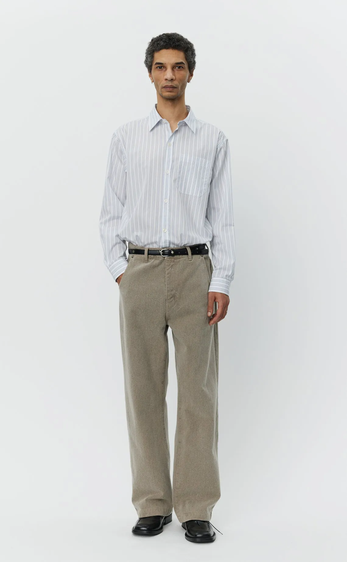 Straight Cut Jeans - Brushed Mudstone sold by mfpen