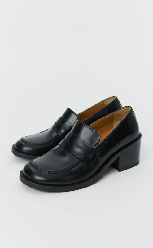 Seminar Loafer - Black Polido sold by mfpen