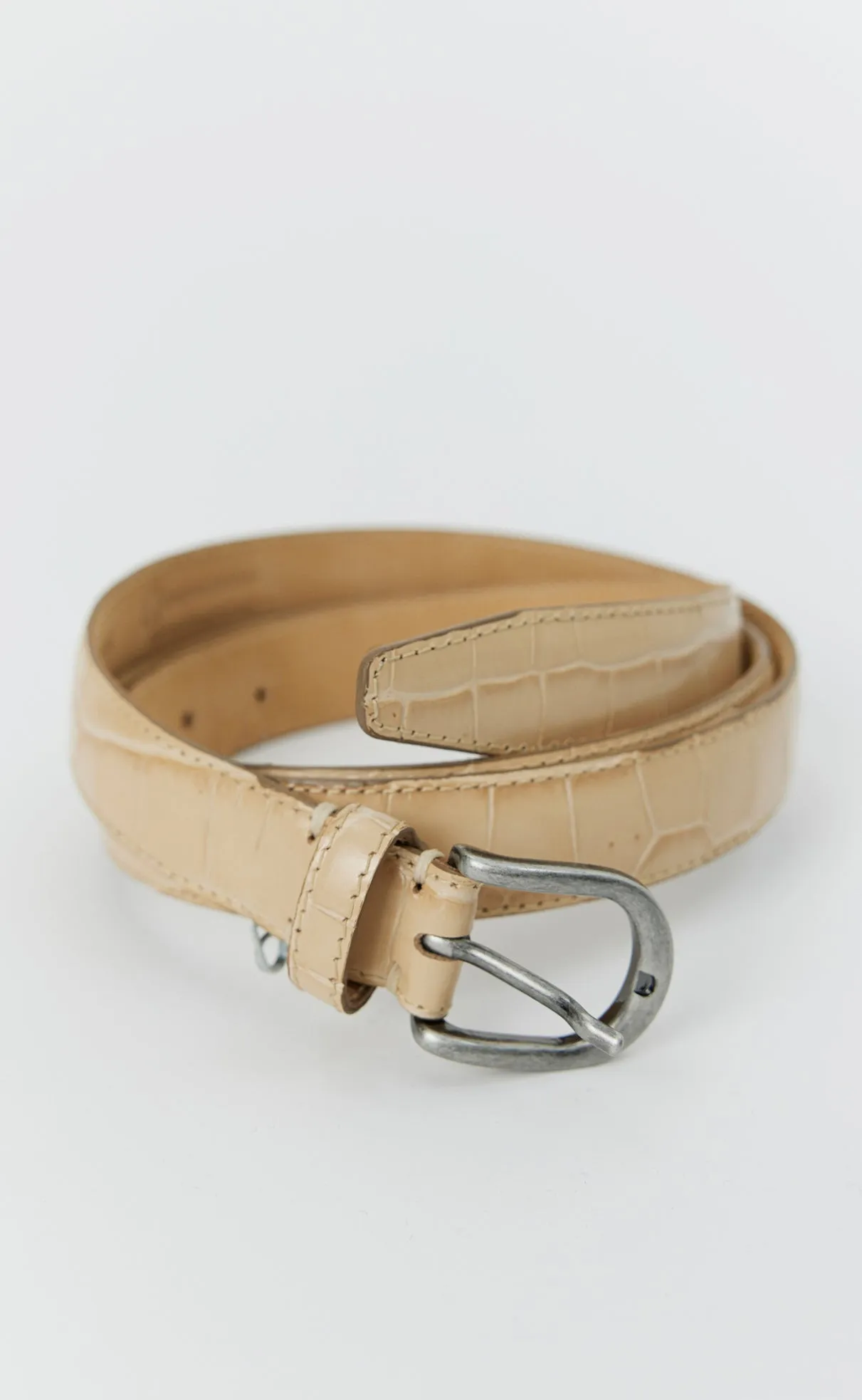 Occasion Belt - Pale Croc sold by mfpen