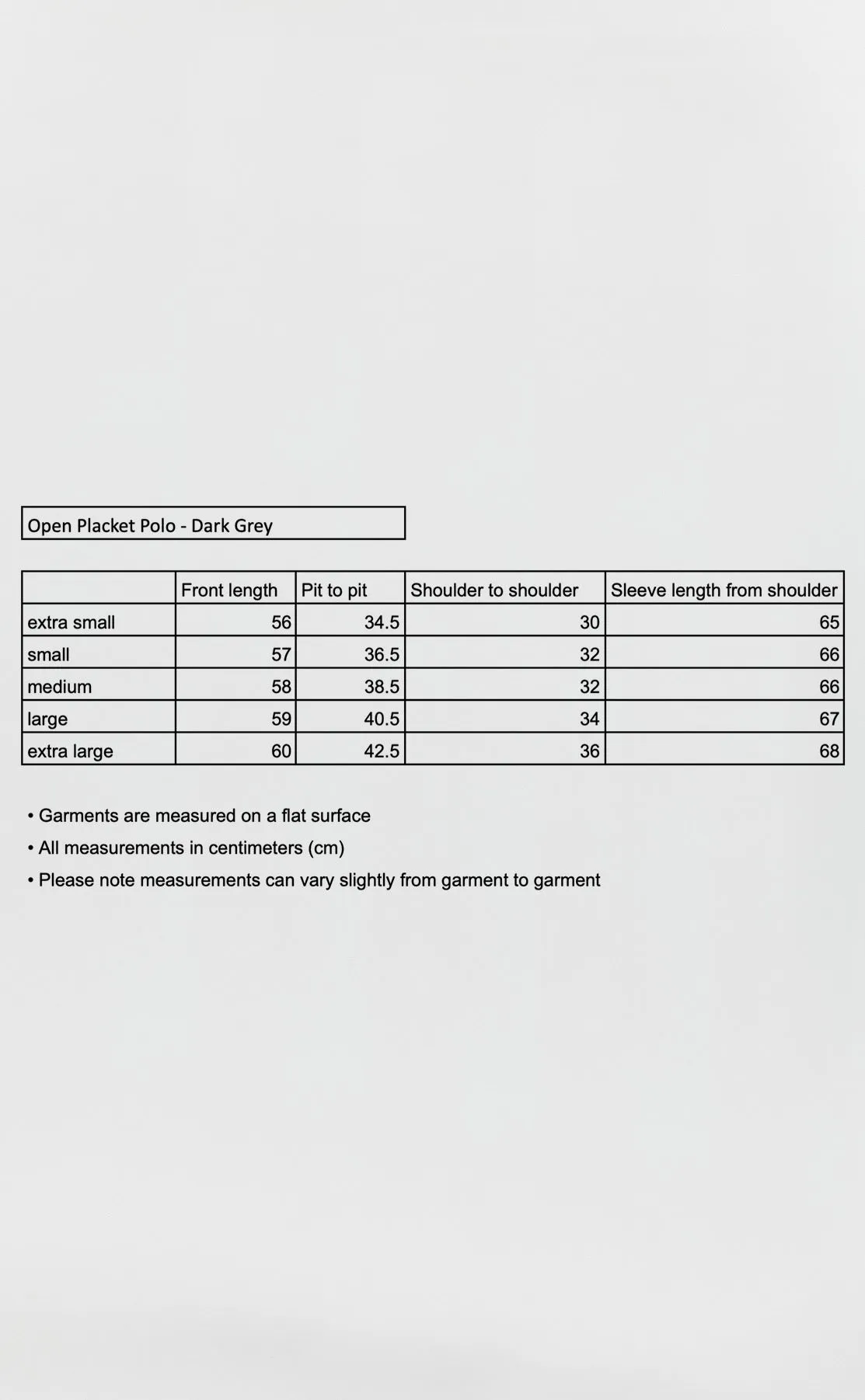 Open Placket Polo - Dark Grey sold by mfpen Mens product image thumbnail 5