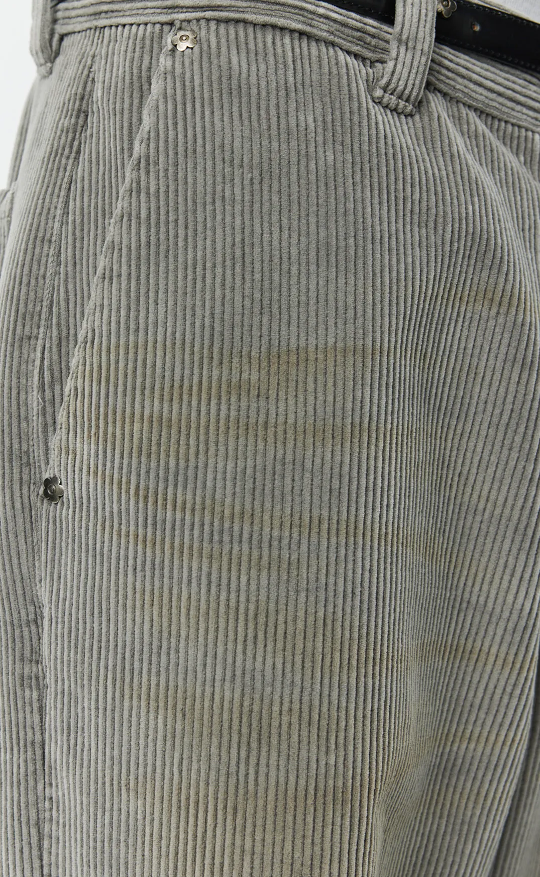 Cord Trousers - Stained Grey sold by mfpen product image thumbnail 5