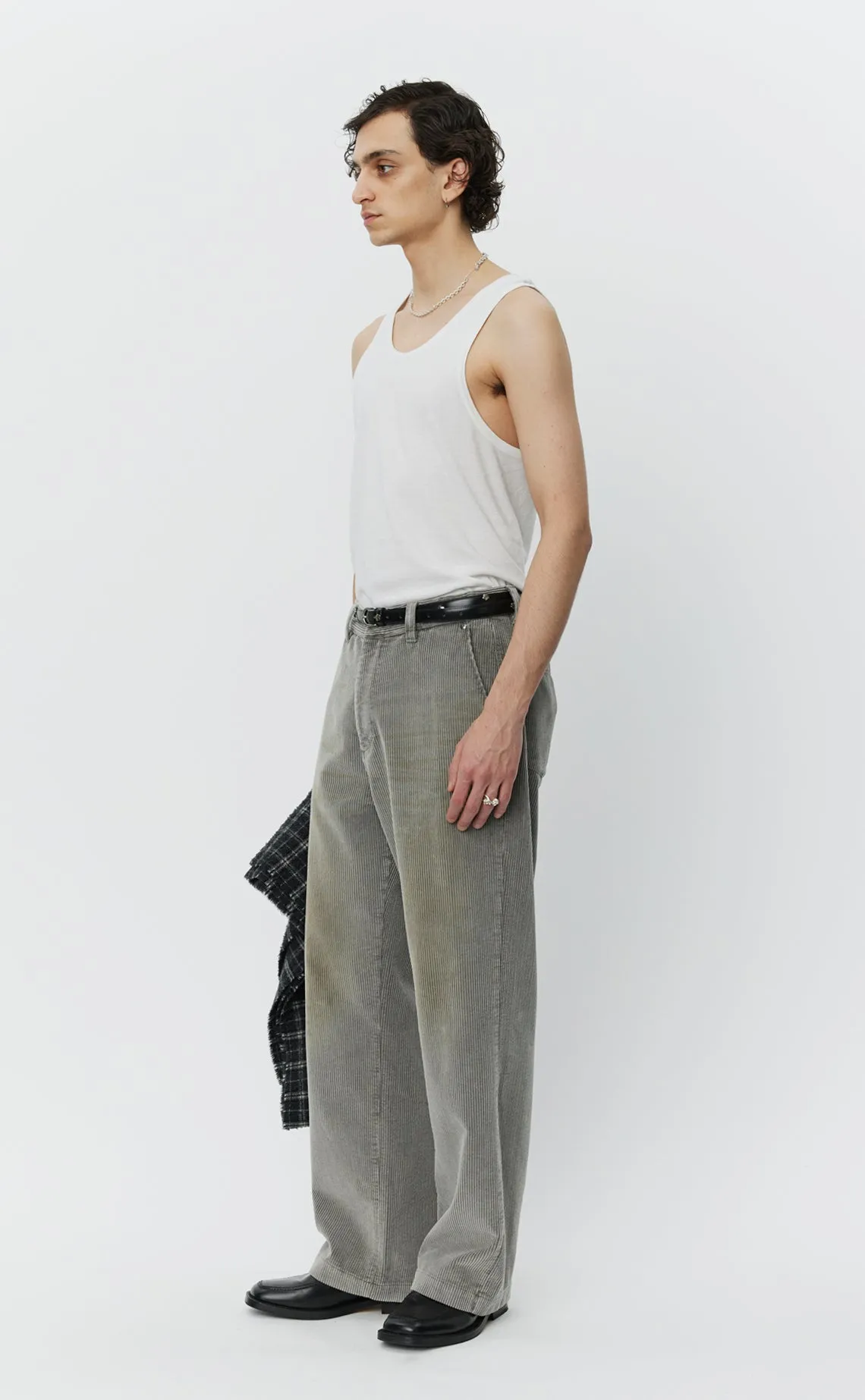 Cord Trousers - Stained Grey sold by mfpen product image thumbnail 2