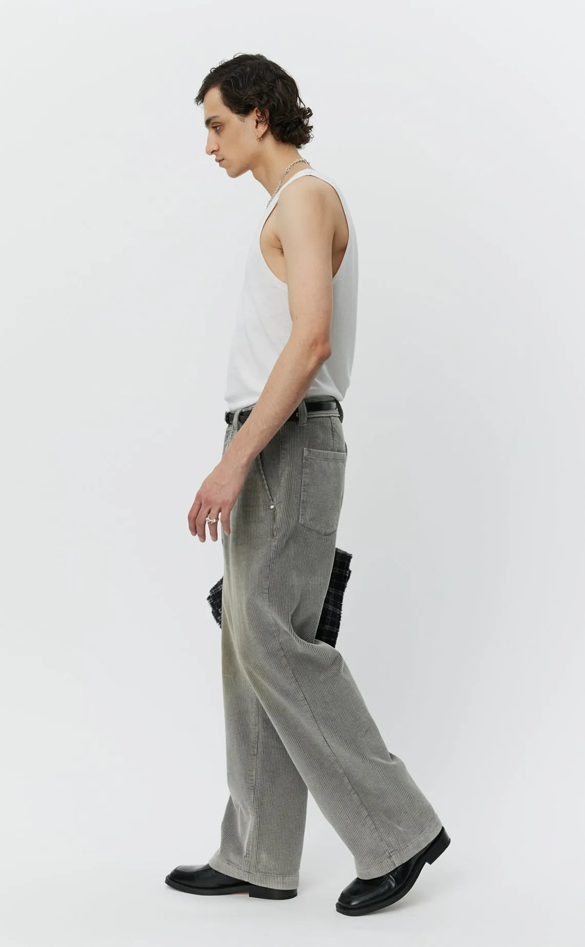 Cord Trousers - Stained Grey sold by mfpen product image thumbnail 3
