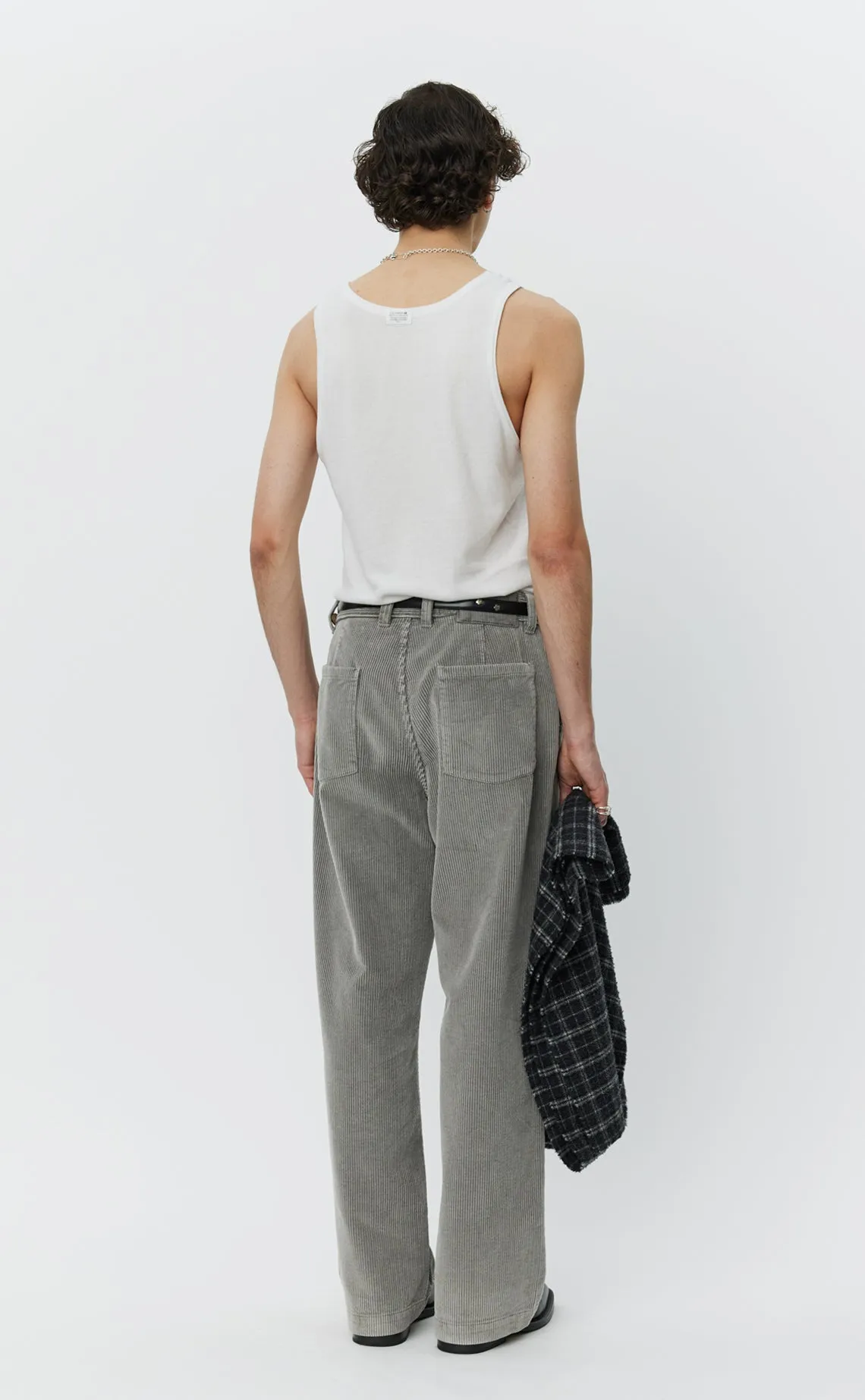 Cord Trousers - Stained Grey sold by mfpen product image thumbnail 4