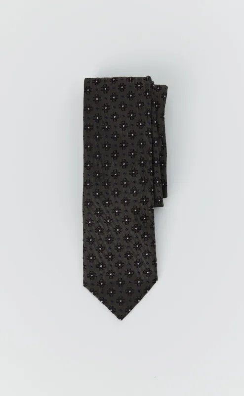 Banquet Tie - Floral Jacquard sold by mfpen Mens