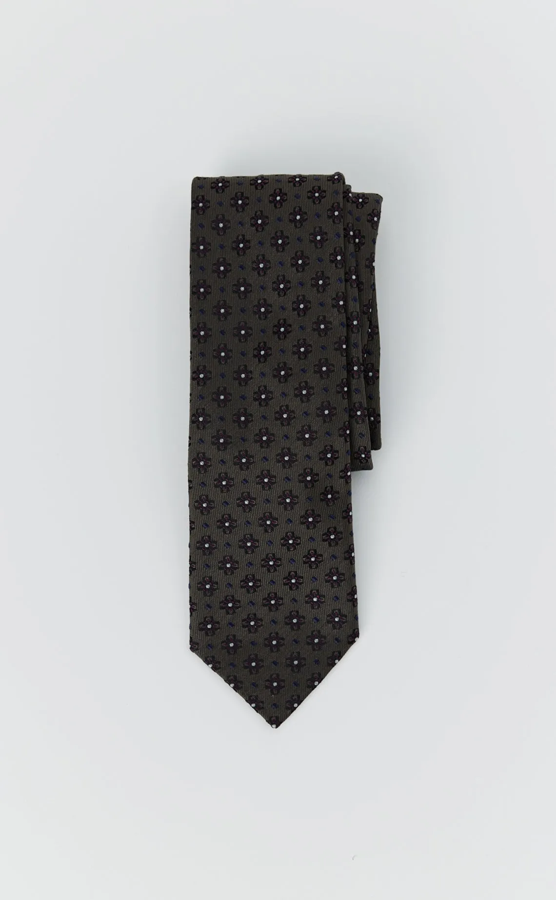Banquet Tie - Floral Jacquard sold by mfpen Mens