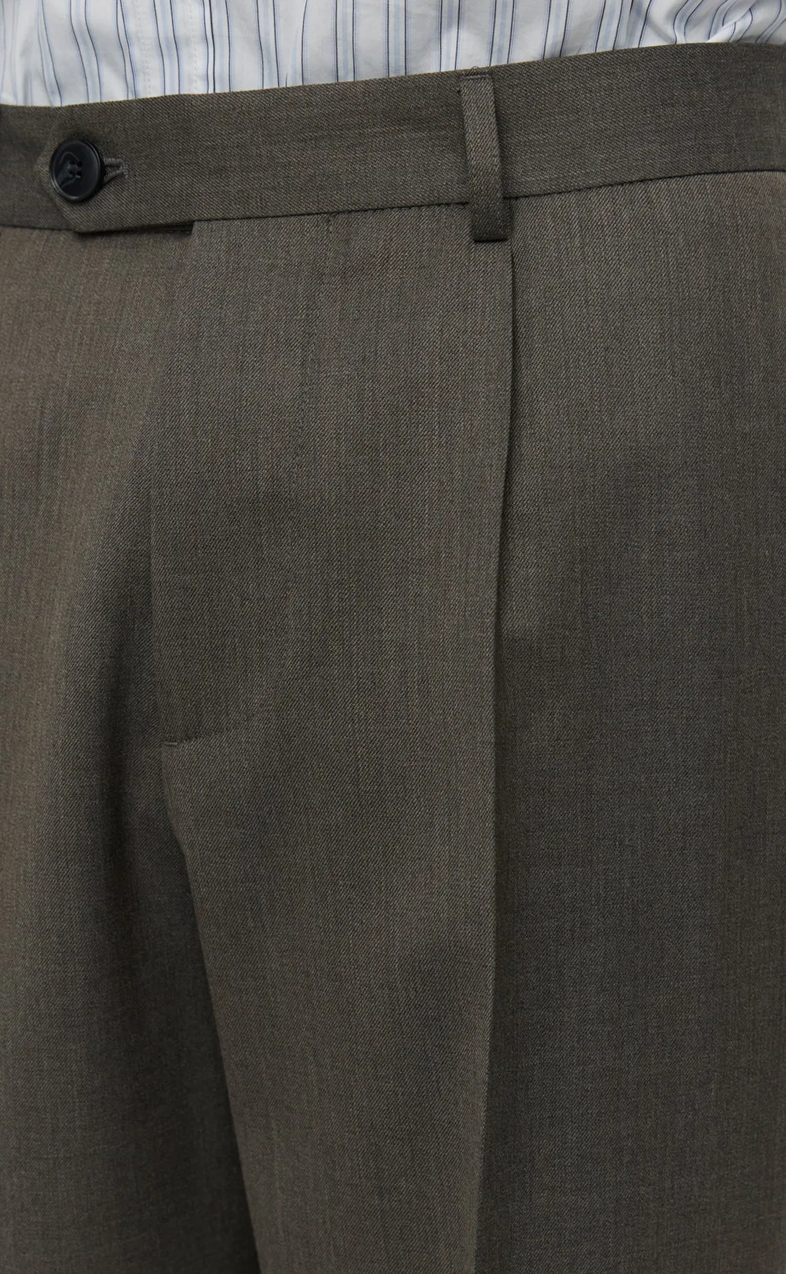 Formal Trousers - Taupe Wool sold by mfpen Mens product image thumbnail 5