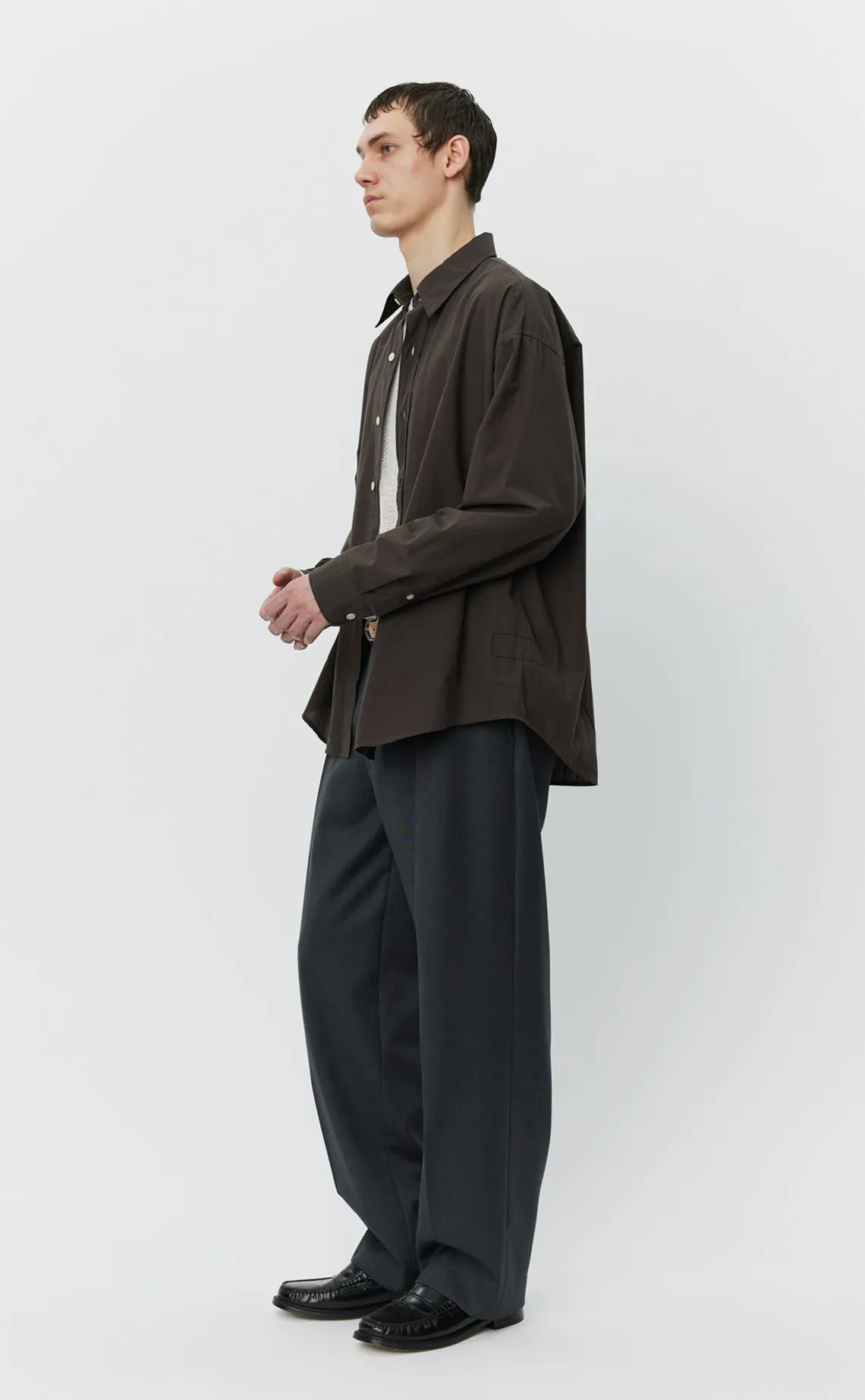 Network Shirt - Brown Micro Structure sold by mfpen product image thumbnail 2