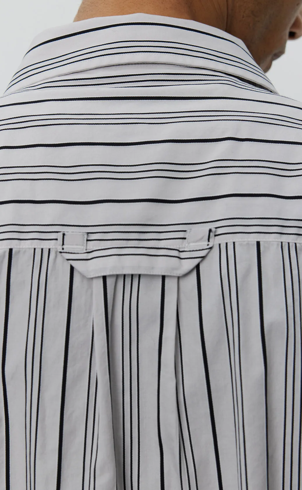 Snooze Shirt - Grey Raised Stripe sold by mfpen product image thumbnail 5