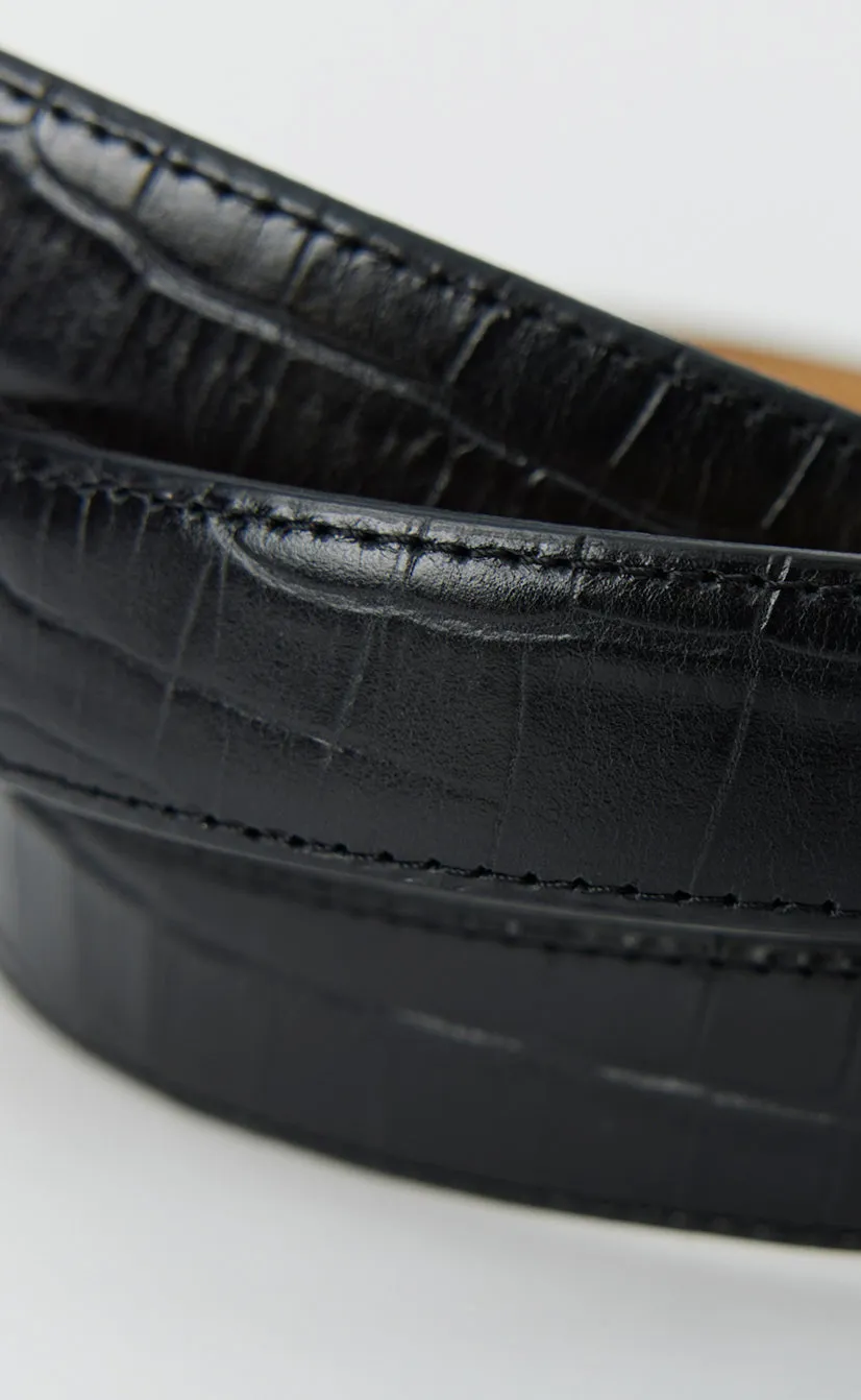 Occasion Belt - Black Croc sold by mfpen product image thumbnail 3