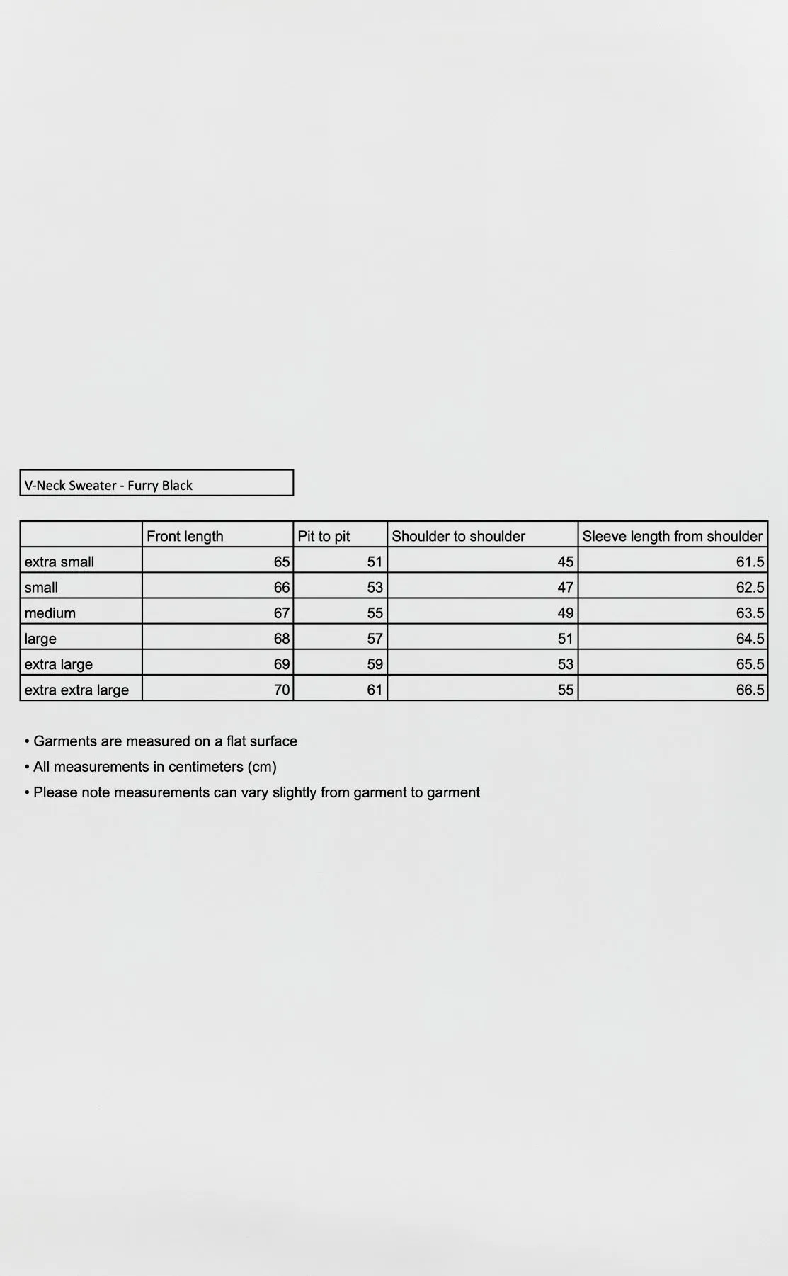 V-Neck Sweater - Furry Black sold by mfpen Mens product image thumbnail 5