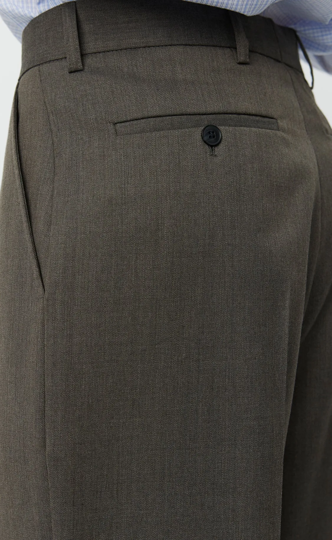 Primary Trousers - Taupe Wool sold by mfpen Mens product image thumbnail 4
