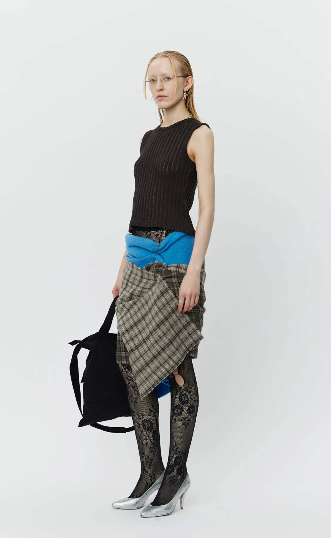 Vacant Top - Dark Brown Ajour Stripe sold by mfpen Mens product image thumbnail 2