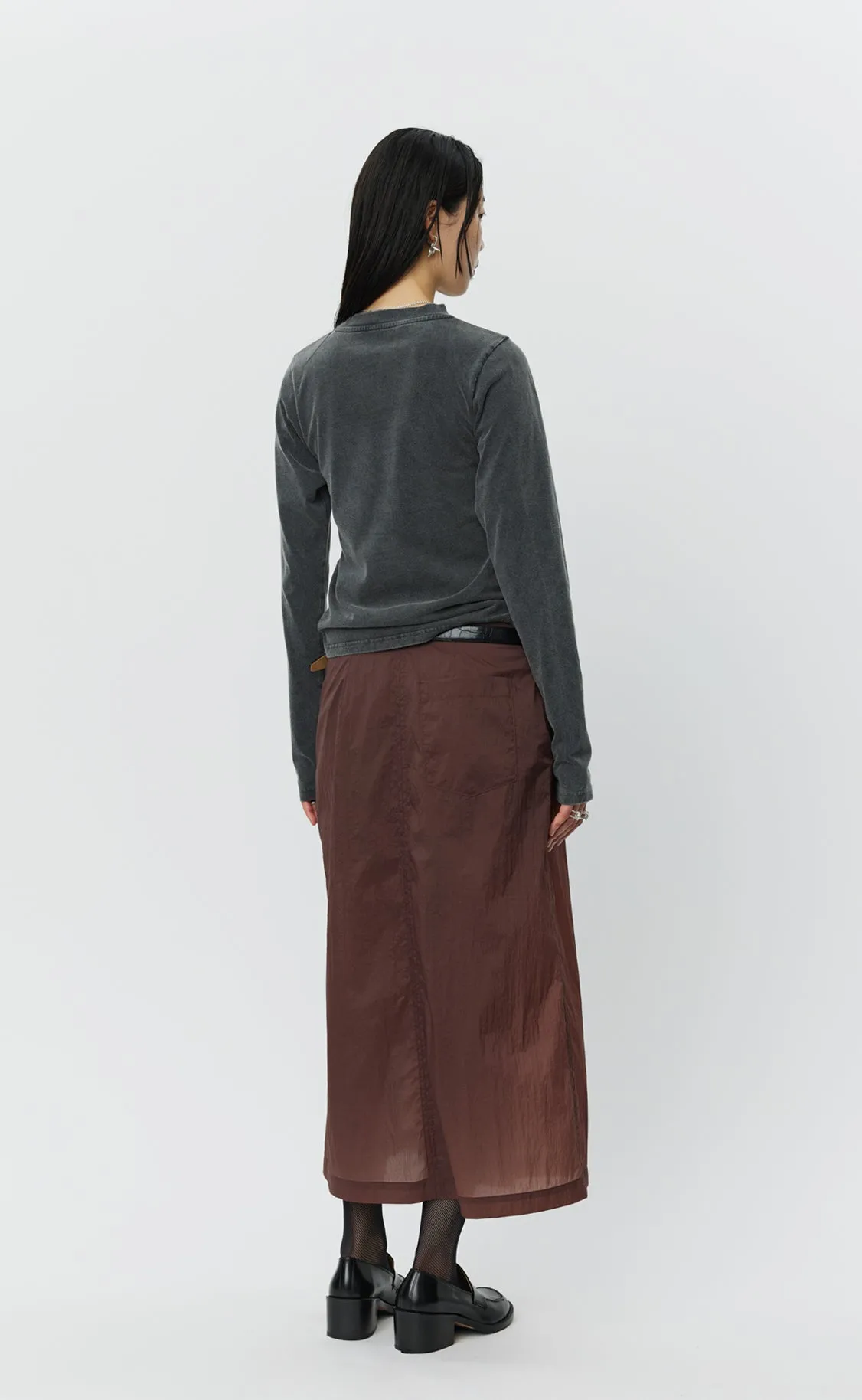 Merch LS Tee - Washed Graphite sold by mfpen product image thumbnail 3