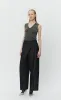 Favorite Trousers - Black Solaro Herringbone sold by mfpen Mens