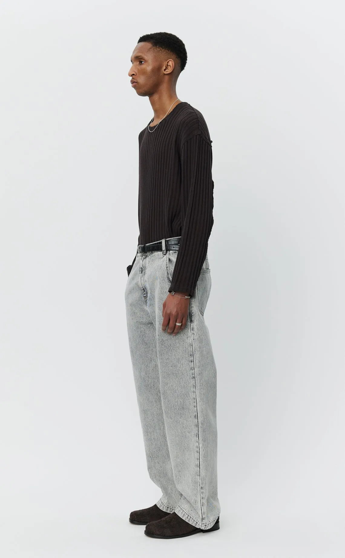 Straight Cut Jeans - Acid Wash sold by mfpen product image thumbnail 2