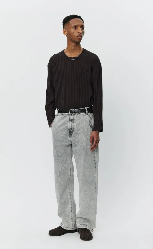 Straight Cut Jeans - Acid Wash sold by mfpen Mens