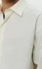 Generous Shirt  - Warm White Poplin sold by mfpen Mens