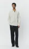 Generous Shirt  - Warm White Poplin sold by mfpen Mens