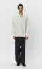 Generous Shirt  - Warm White Poplin sold by mfpen Mens