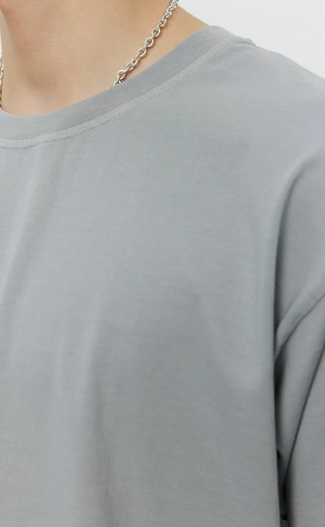 New Tee - Washed Light Grey sold by mfpen Mens product image thumbnail 4