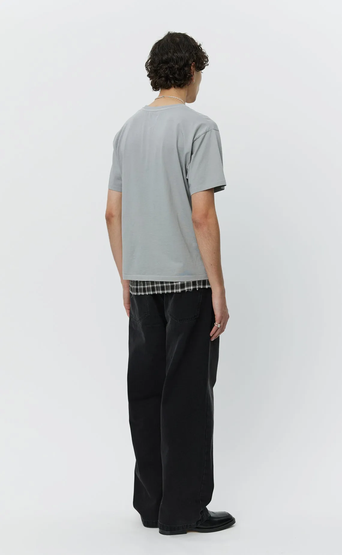 New Tee - Washed Light Grey sold by mfpen Mens product image thumbnail 3