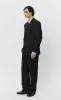 Double Breasted Blazer - Black Wool sold by mfpen Mens