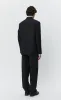 Double Breasted Blazer - Black Wool sold by mfpen Mens
