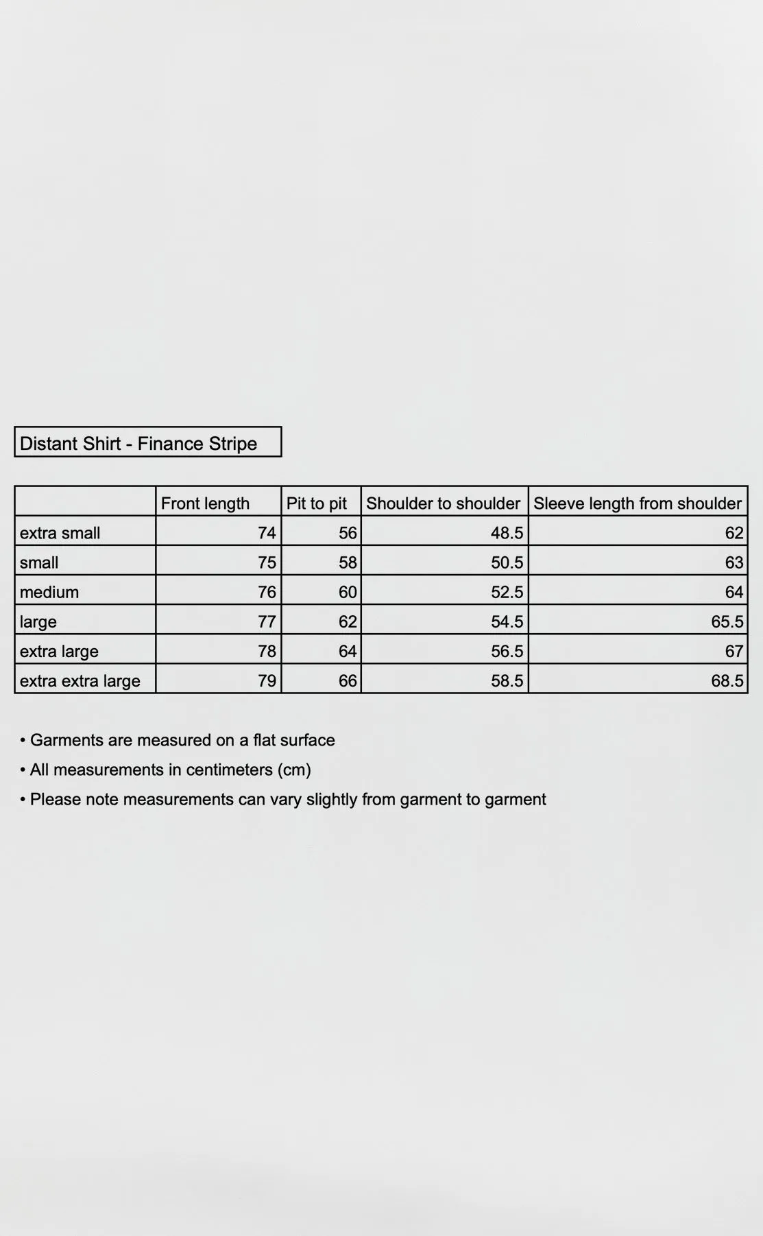 Distant Shirt - Finance Stripe sold by mfpen product image thumbnail 5