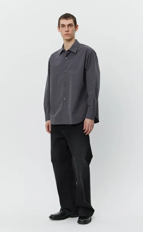 Generous Shirt - Mushroom Poplin sold by mfpen Mens