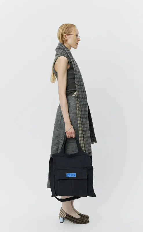 Routine Shoulder Bag - Grey Speckle Canvas sold by mfpen Mens