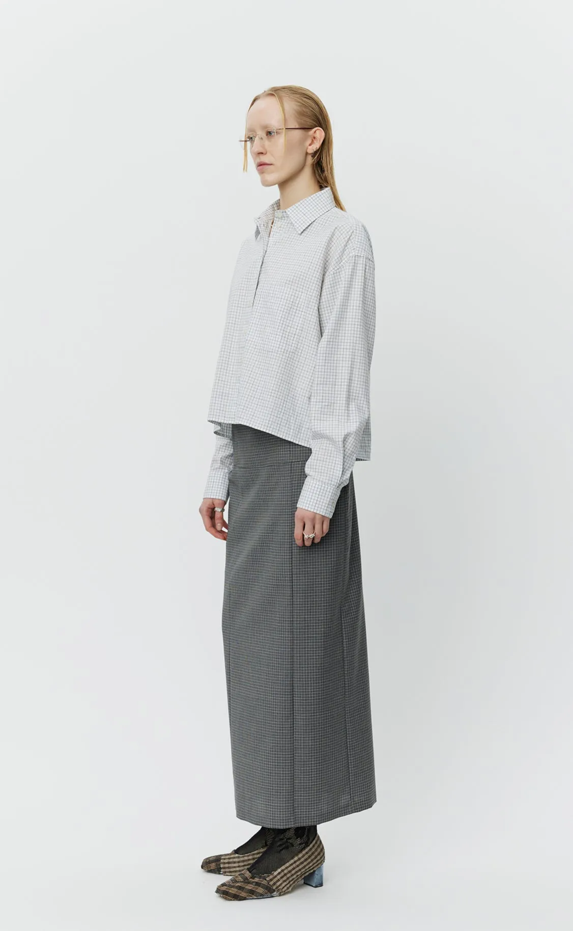 New Format Shirt - White Vintage Check sold by mfpen Mens product image thumbnail 2