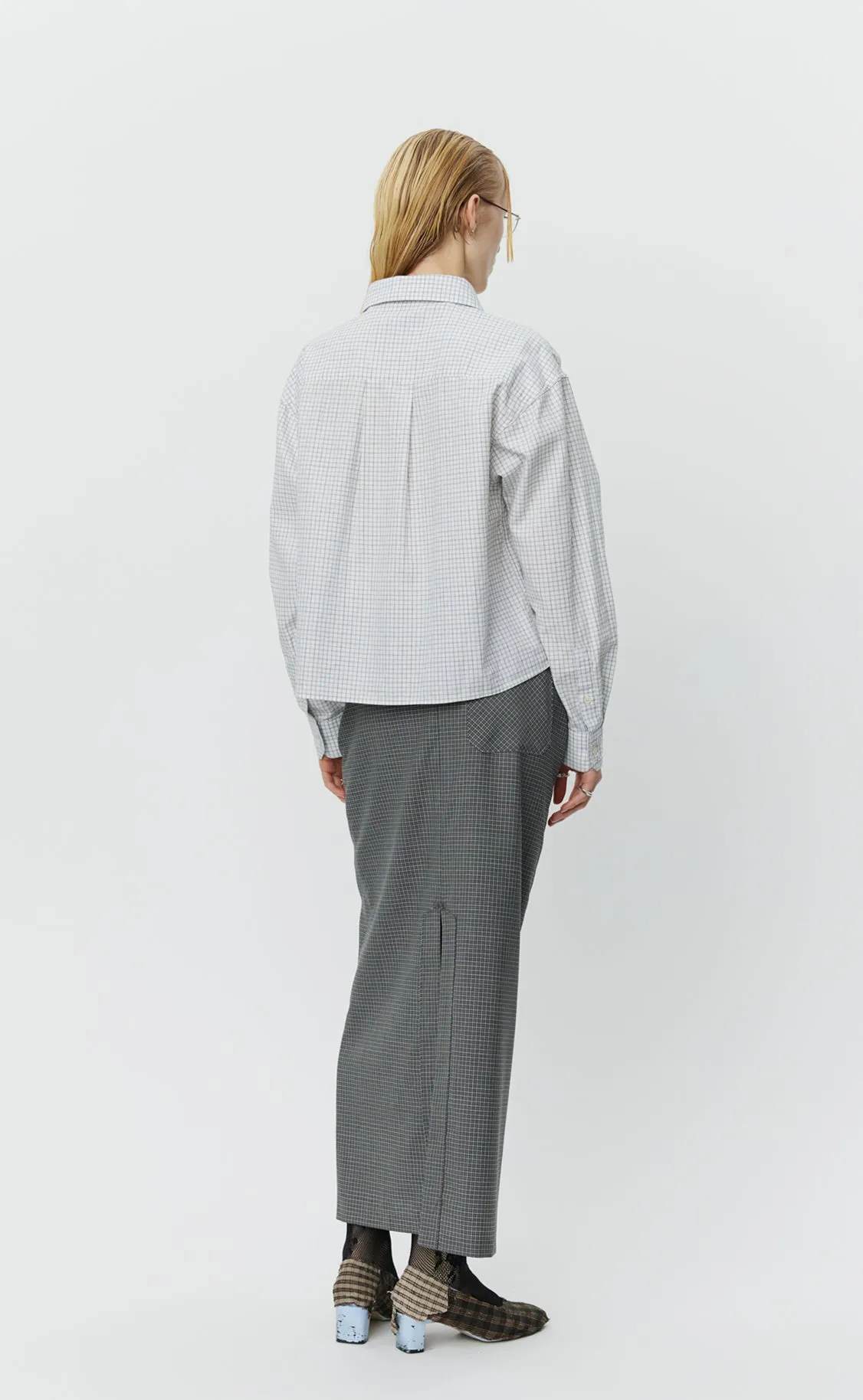 New Format Shirt - White Vintage Check sold by mfpen Mens product image thumbnail 3