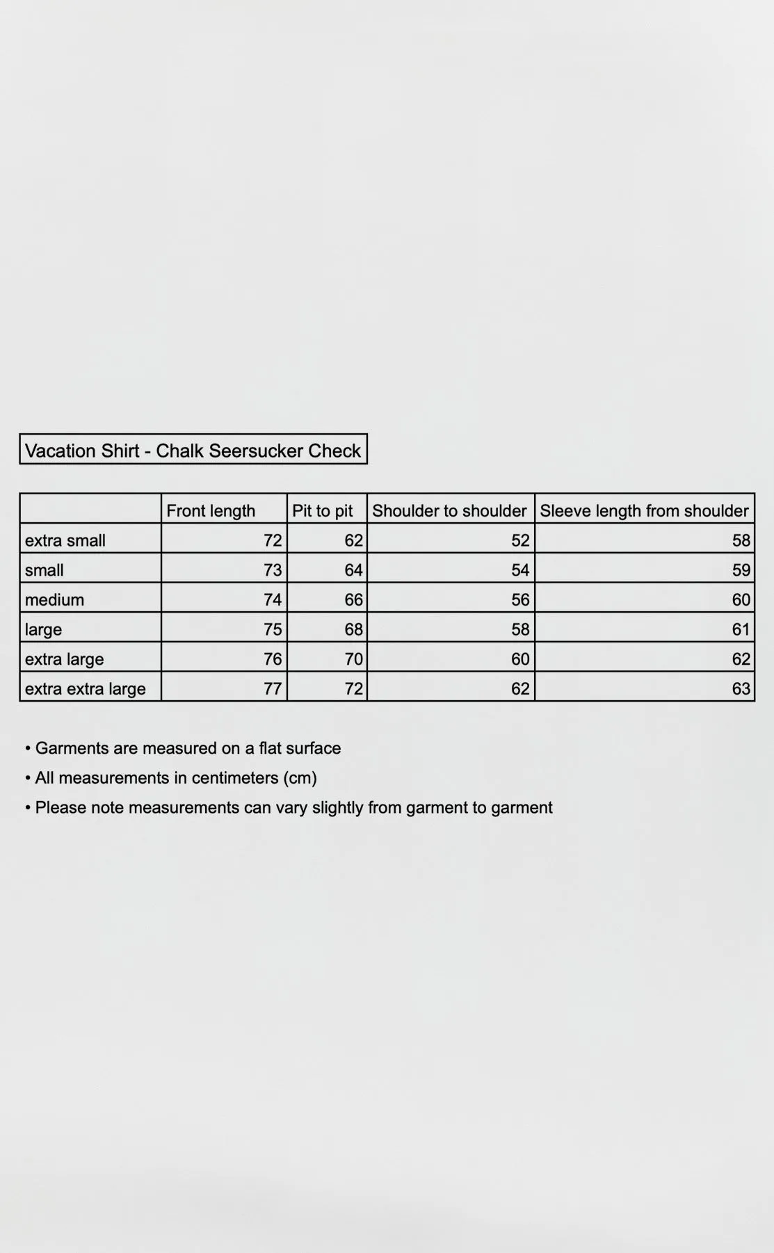 Vacation Shirt - Chalk Seersucker Check sold by mfpen Mens product image thumbnail 5