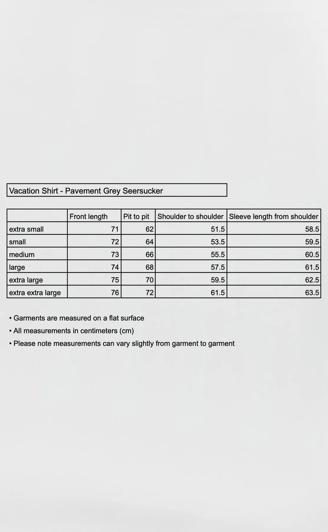 Vacation Shirt - Pavement Grey Seersucker sold by mfpen Mens product image thumbnail 5