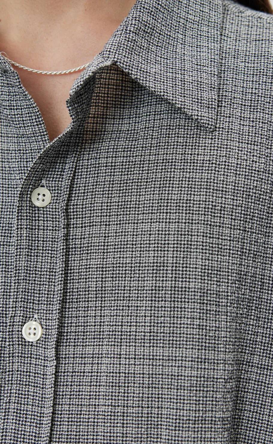Vacation Shirt - Mini Houndstooth Seersucker sold by mfpen Mens product image thumbnail 5