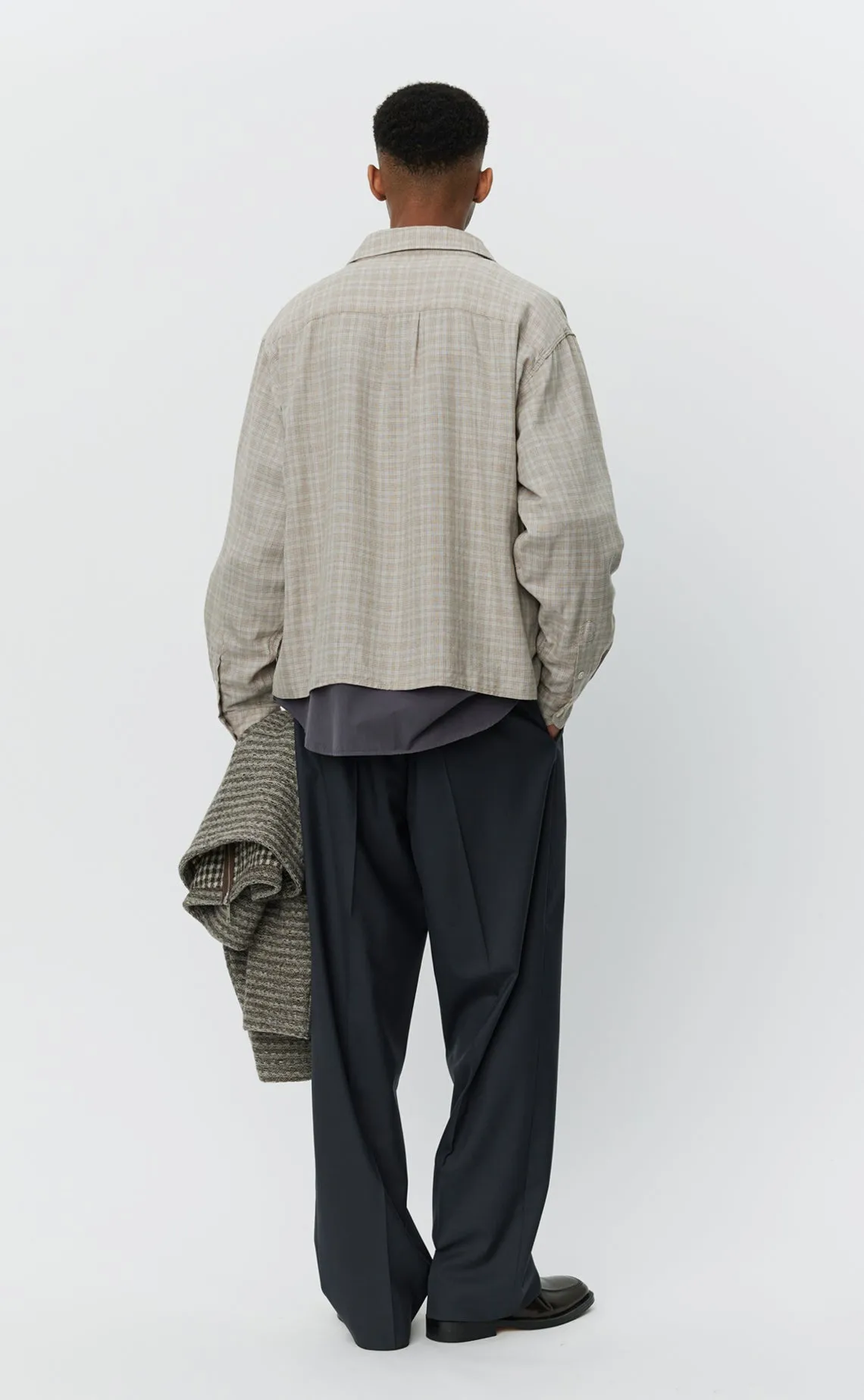 Priority Shirt - Sepia Check sold by mfpen product image thumbnail 4