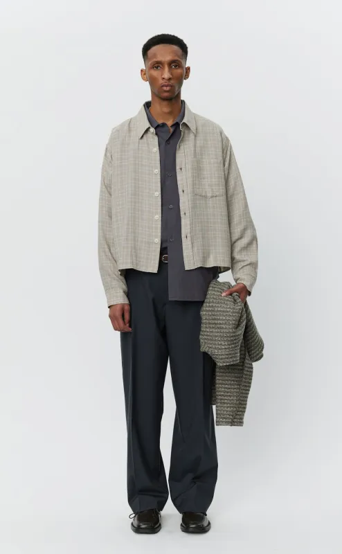 Priority Shirt  - Sepia Check sold by mfpen