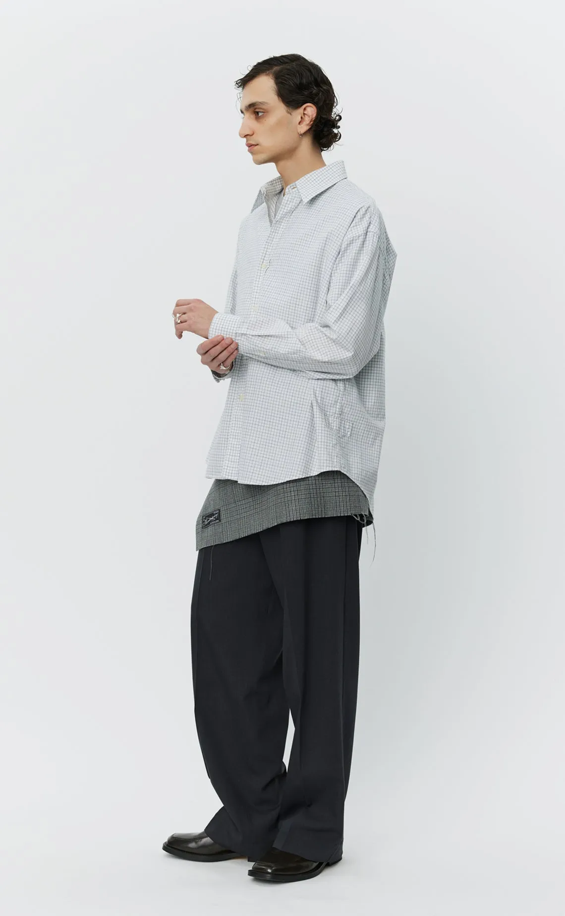 Network Shirt - White Vintage Check sold by mfpen product image thumbnail 4