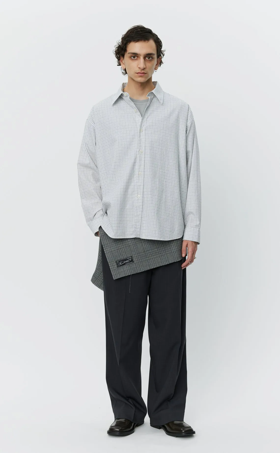 Network Shirt - White Vintage Check sold by mfpen product image thumbnail 2