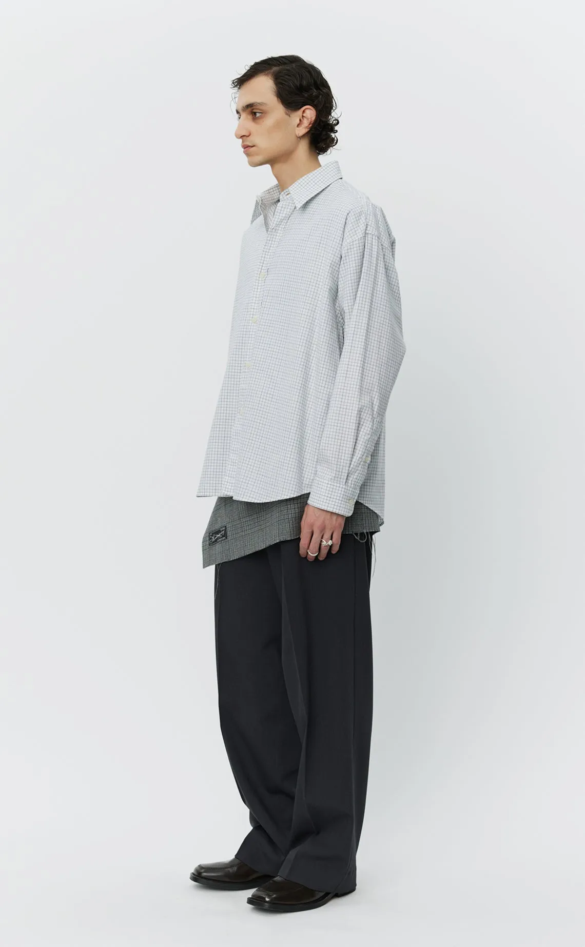 Network Shirt - White Vintage Check sold by mfpen product image thumbnail 3