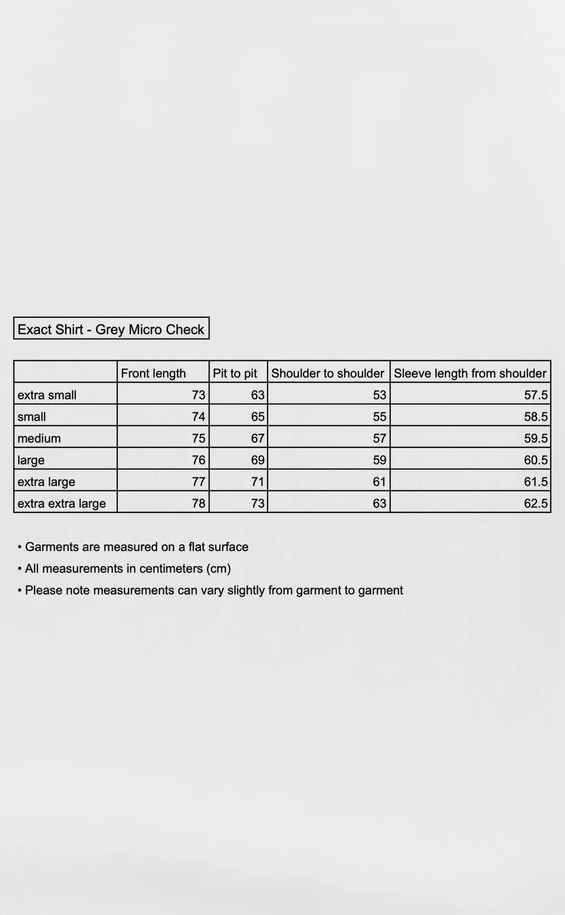 Exact Shirt - Grey Micro Check sold by mfpen product image thumbnail 5