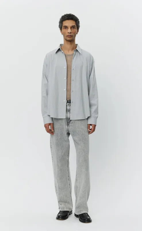 Exact Shirt  - Grey Micro Check sold by mfpen