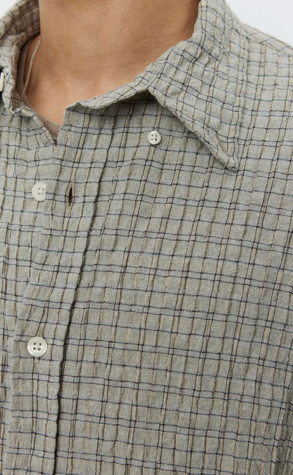 Button Down Shirt - Grey Generation Check sold by mfpen product image thumbnail 5