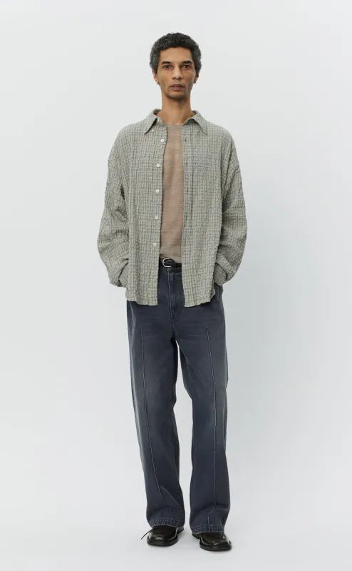 Button Down Shirt - Grey Generation Check sold by mfpen